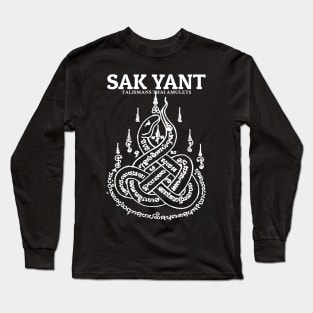 Sak Yant Muay Thai Snake Long Sleeve T-Shirt